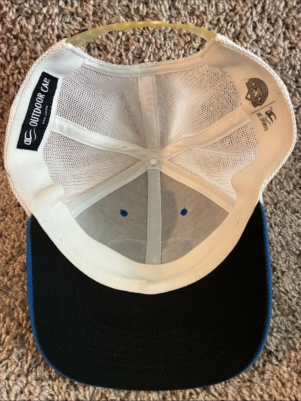 Cannon Ballers Blue & White Mesh SnapBack Trucker Hat